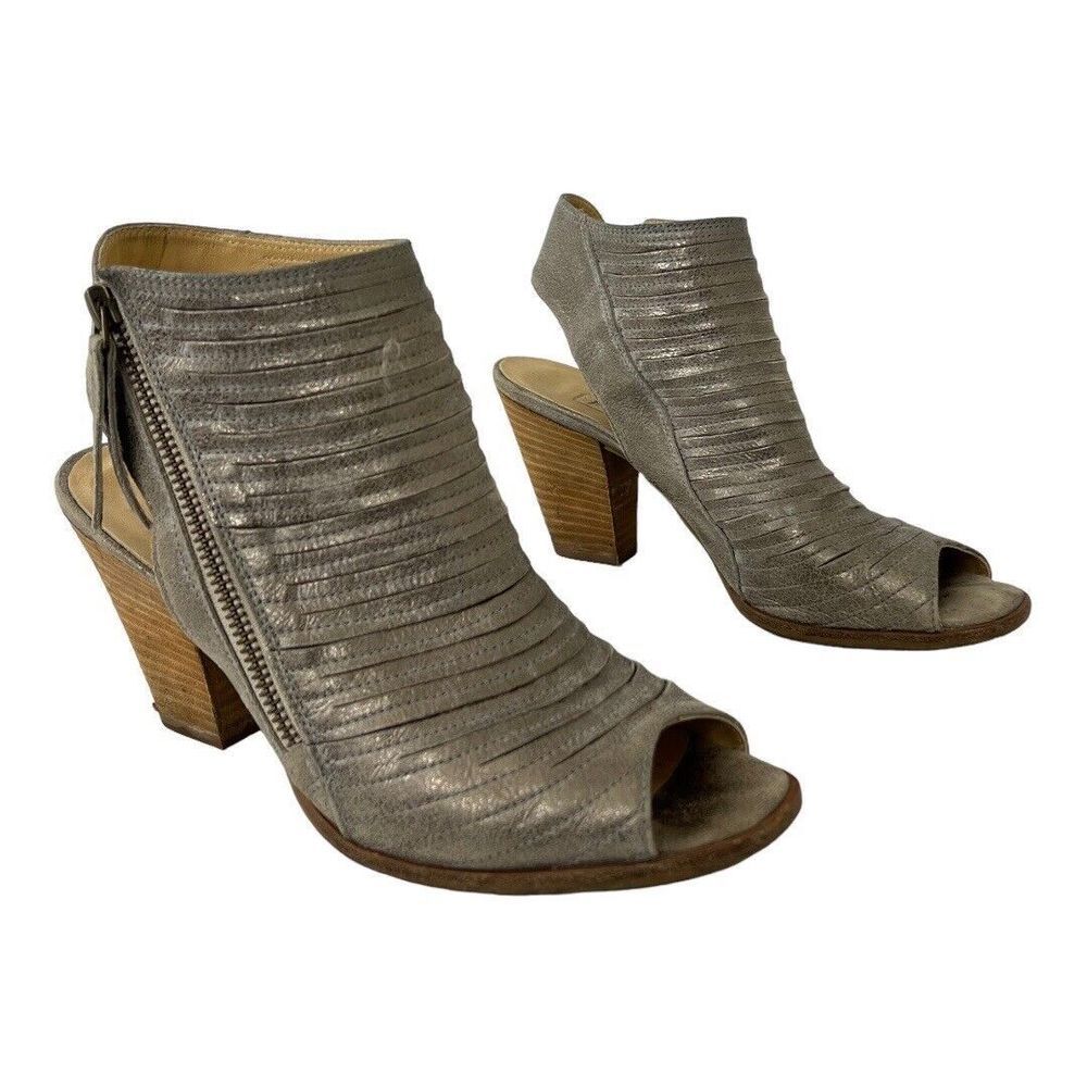 Paul Green Women's Size UK 5.5 US 8 Cayanne Peep Toe High Heel Booties